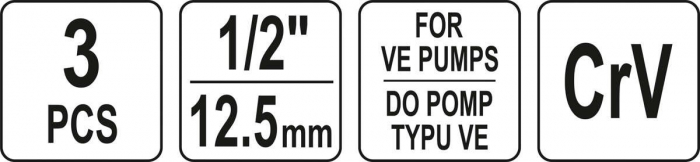 Kit tubulare pentru pompa injectie YATO 1/2 motoare TDI grupul VAG 3buc [4]
