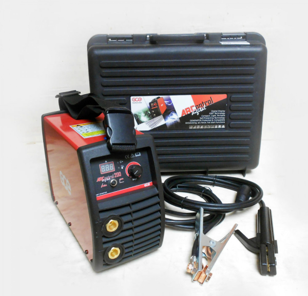 Aparat de sudura tip invertor GCE, ArControl digital, 200A, electrod 1.5 - 4mm [3]