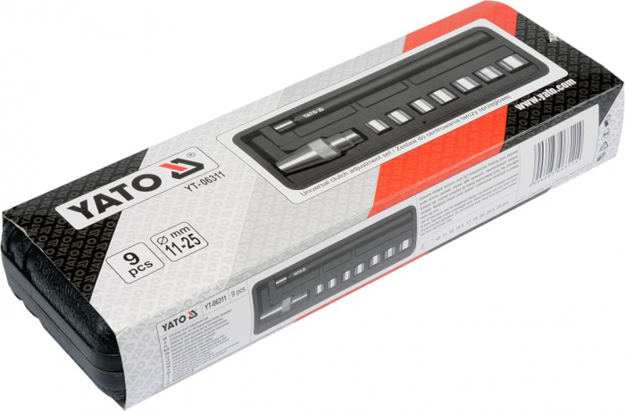 Set universal reglare ambreiaj YATO 11-25mm 9buc [2]