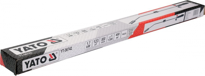Arzator pentru buruieni PIEZO 1.7kW 800mm YATO [3]