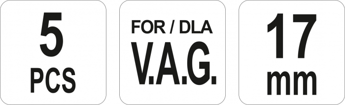 Extractor fulie pentru VAG YATO 5buc [5]