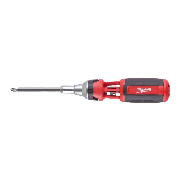 Surubelnita cu clichet MILWAUKEE Multi-BIT 9in1 152mm 1/4 [2]