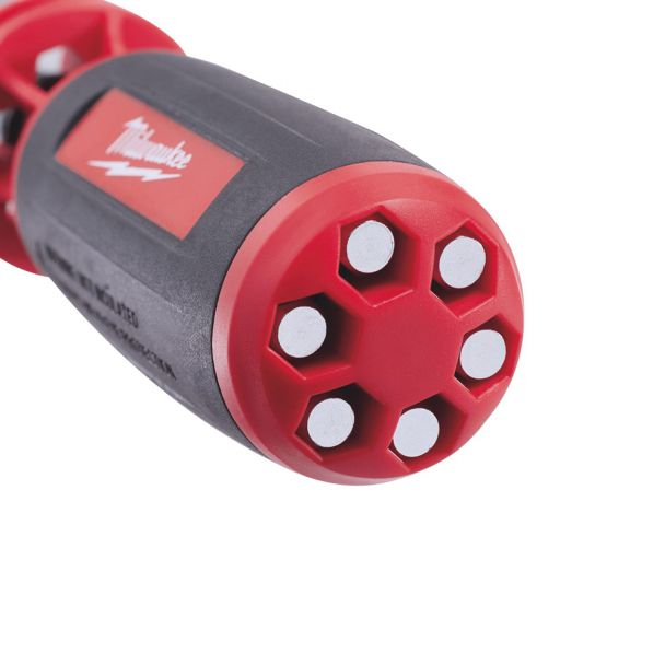 Surubelnita cu clichet MILWAUKEE Multi-BIT 9in1 152mm 1/4 [4]