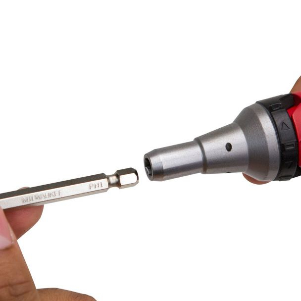 Surubelnita cu clichet MILWAUKEE Multi-BIT 9in1 152mm 1/4 [5]