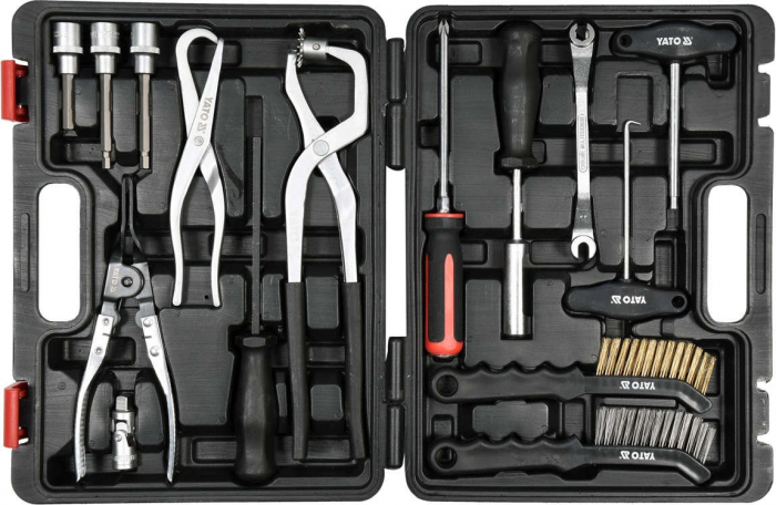 Set universal pentru frana YATO 1/2-3/8 15buc CrV [2]