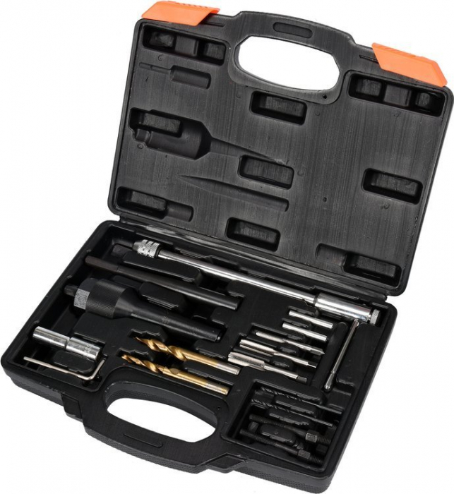 Set extractoare pentru bujii rupte YATO 3/8 CrV-HSS 16buc [2]