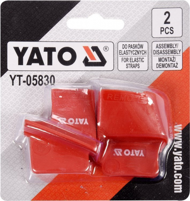 Kit intretinere centuri elastice YATO 2buc [3]