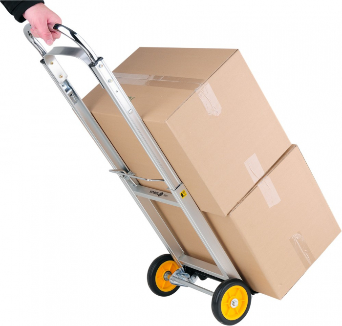 Carucior pentru transport pliabil VOREL aluminiu 660mm max 90kg [8]