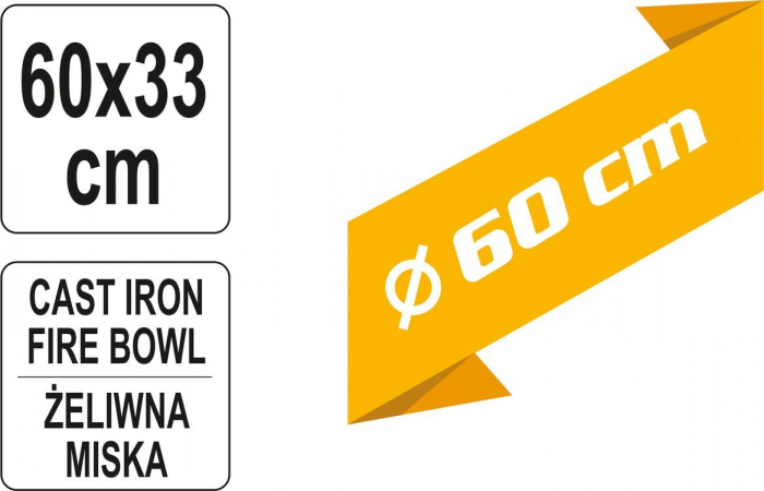 VATRA GRADINA 60CM VOREL [4]