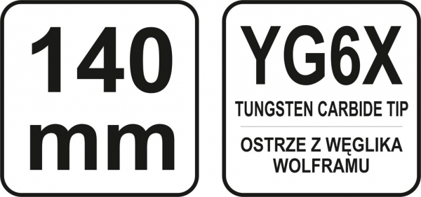 Ac de trasat YATO, pentru sticla-metal-ceramica, 140mm [3]