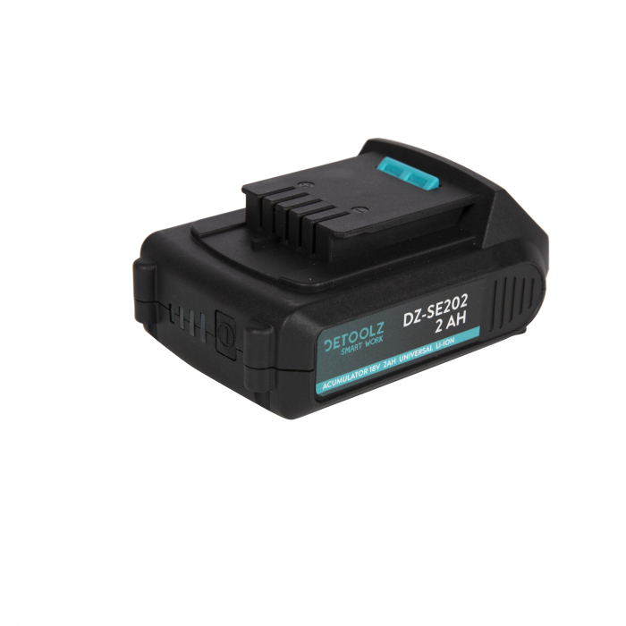 Acumulator 18V/2AH Li-Ion Universal DETOOLZ [2]