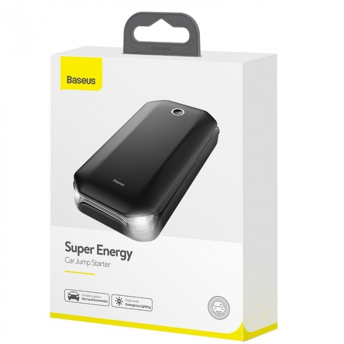 Acumulator extern pentru pornire/incarcare auto BASEUS Super Energy 8000mAh,5V/2.4A USB (negru) CRJS01-01 [7]