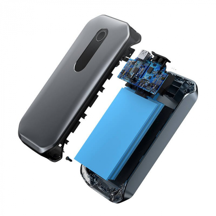 Acumulator extern pentru pornire/incarcare auto BASEUS Super Energy 12000mAh, 1000A, USB (negru) CRJS03-01 [6]