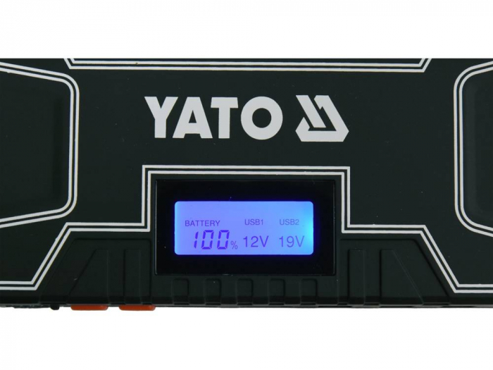 Acumulator extern cu display LCD YATO, pentru pornire/incarcare auto, Li-Po, 12000mAh, cu functie boost [5]