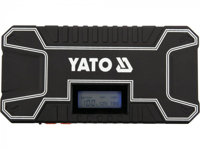Acumulator extern cu display LCD YATO, pentru pornire/incarcare auto, Li-Po, 12000mAh, cu functie boost [4]