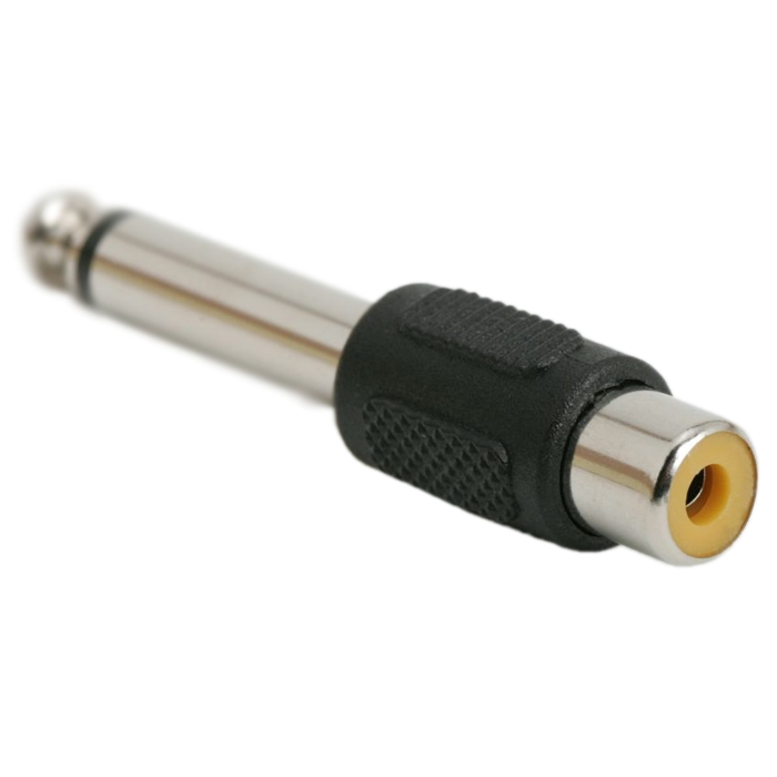 Adaptoare RCA / JACKsoclu RCA-fisa 6.3 JACK(mono), set 10 buc. [2]
