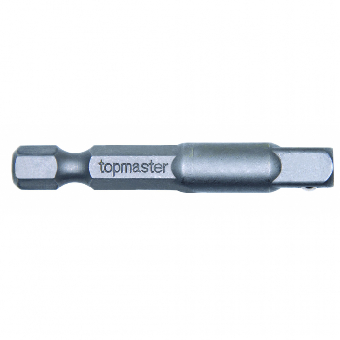 Adaptor 1/4" hex x 1/4 patrat 50mm Top Master Pro [3]