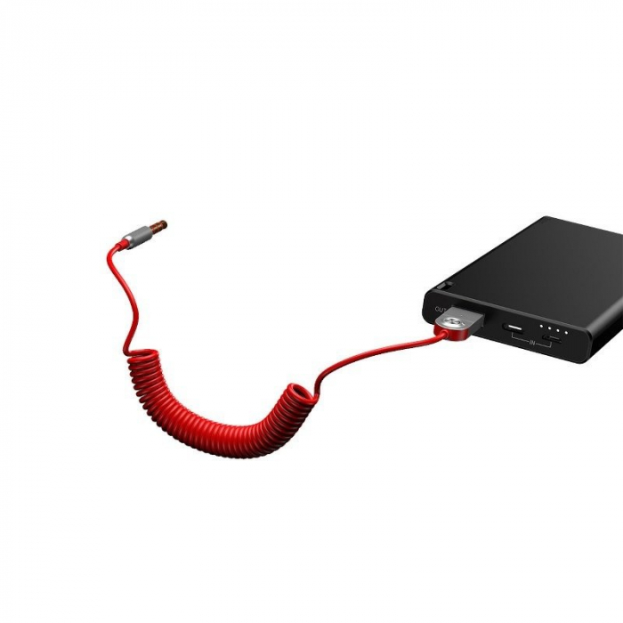 Adaptor audio BASEUS Bluetooth 5.0, AUX (rosu) CABA01-09 [3]