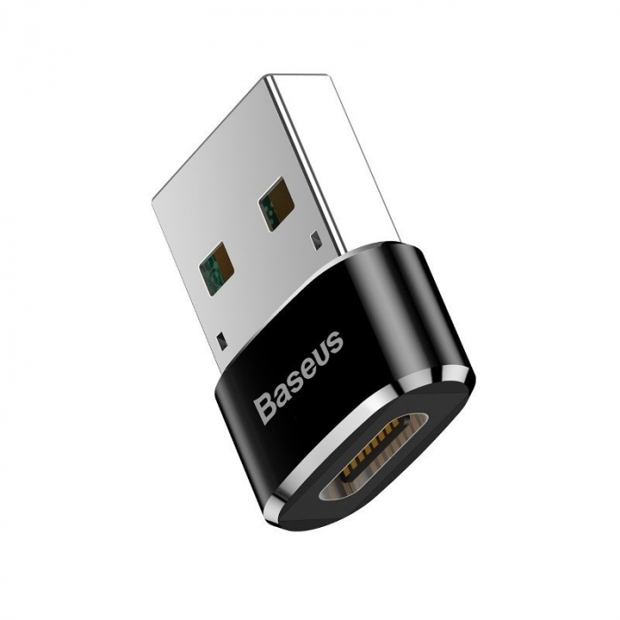 Adaptor conversie BASEUS USB-C la USB-A 5A (negru) CAAOTG-01 [7]