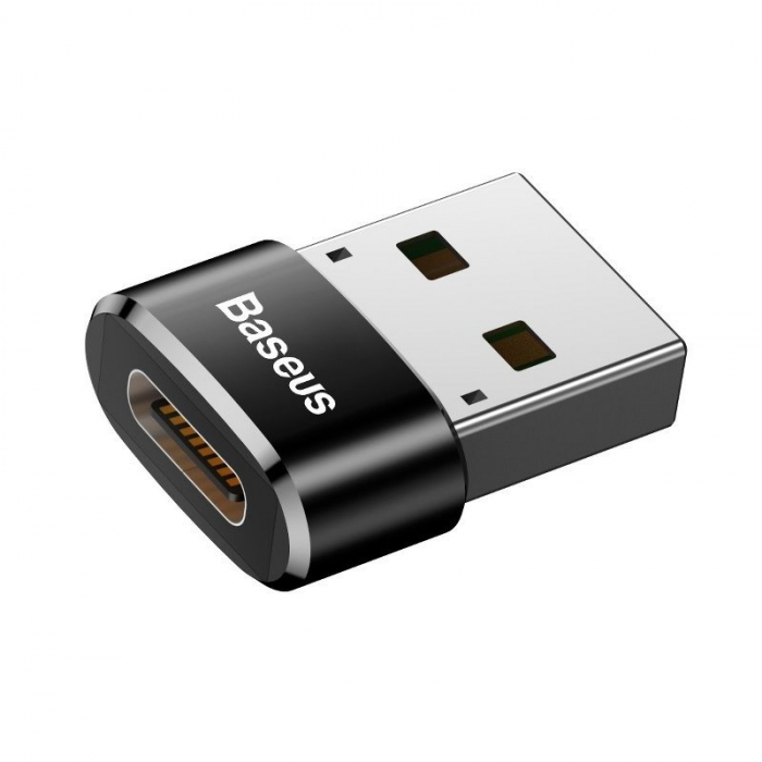 Adaptor conversie BASEUS USB-C la USB-A 5A (negru) CAAOTG-01 [4]