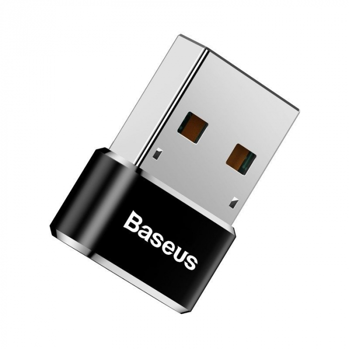 Adaptor conversie BASEUS USB-C la USB-A 5A (negru) CAAOTG-01 [3]