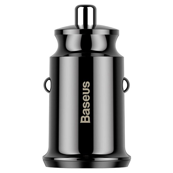 Incarcator auto BASEUS Grain 2x USB 5V 3.1A pentru socket bricheta (negru) CCALL-ML01 [5]