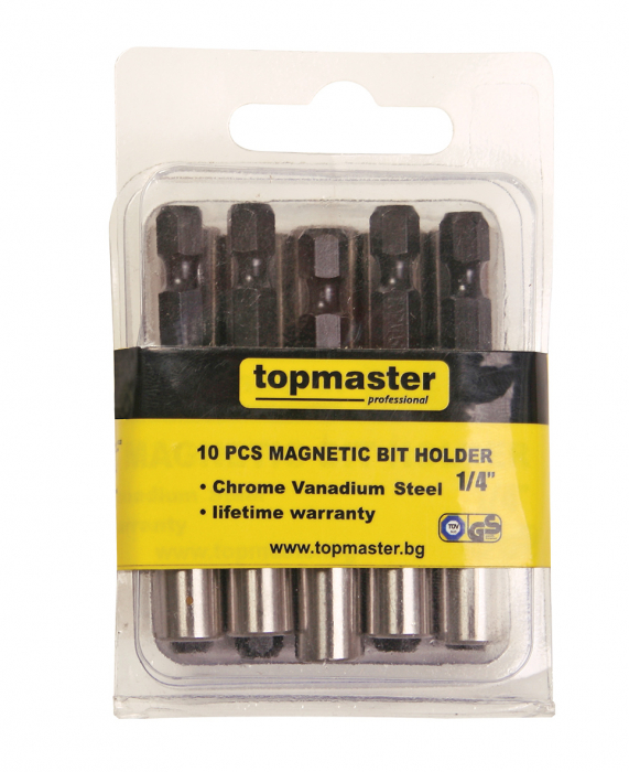 Adaptor magnetic pt. biti gips carton set 10pcs CR-V TMP Top Master Pro [2]