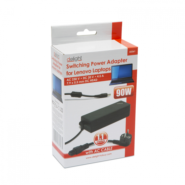 Adaptor retea laptop Lenovo 90W/20V/4,5A [2]
