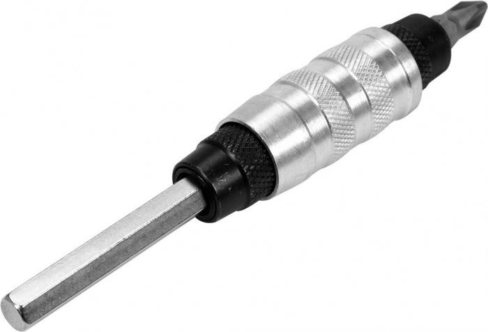 Adaptor unghiular pentru biti YATO 1/4 100mm CrV unghi 30° [2]