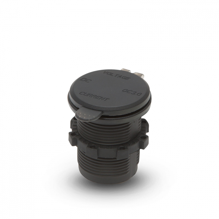 Adaptor USB cu montare în locul brichetei cu voltmetru [3]