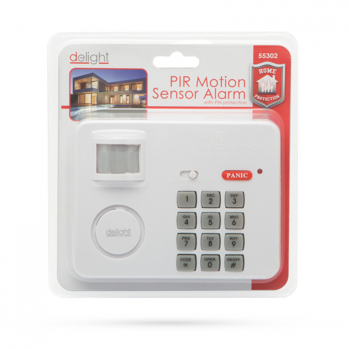 Alarma cu senzor de miscare cu protectie cu cod PIN [3]