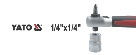 Antrenor cu clichet YATO, 1/4", 72T, 136mm [4]