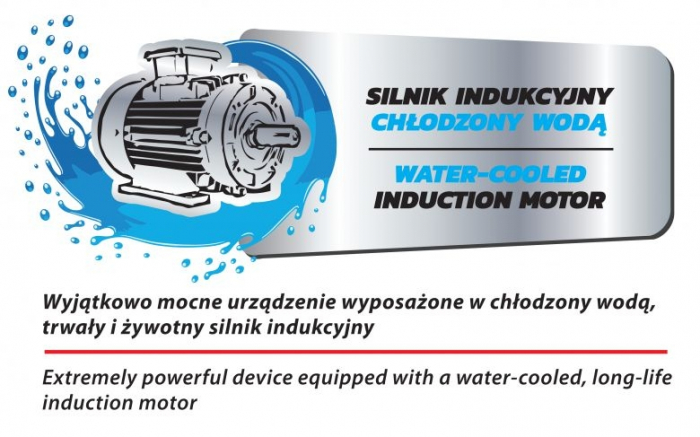 Aparat de spalat cu presiune DEDRA 2500W, 450l/h, 195bar, 10m [2]