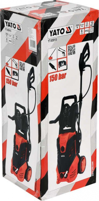 Aparat de spalat cu presiune YATO, 2000W, 150 bar, 6l/min [4]