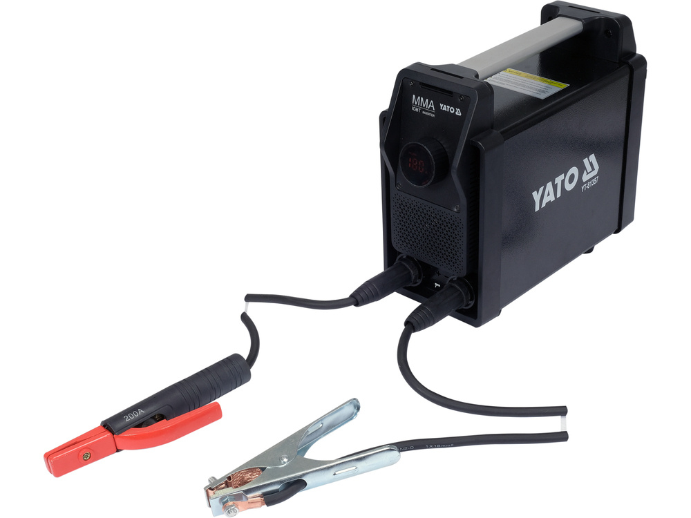 Aparat de Sudura Invertor YATO IGBT MMA 180A, Electrozi 1.6 - 4 mm [7]