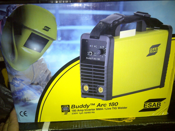 Aparat de sudura tip invertor ESAB, Buddy Arc 180, 230V, 180A, electrod 1.6-4.0 mm [3]