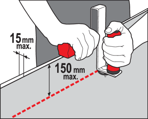 APARAT PENTRU TAIAT PLACI RIGIPS 150MM / 15MM YATO [2]