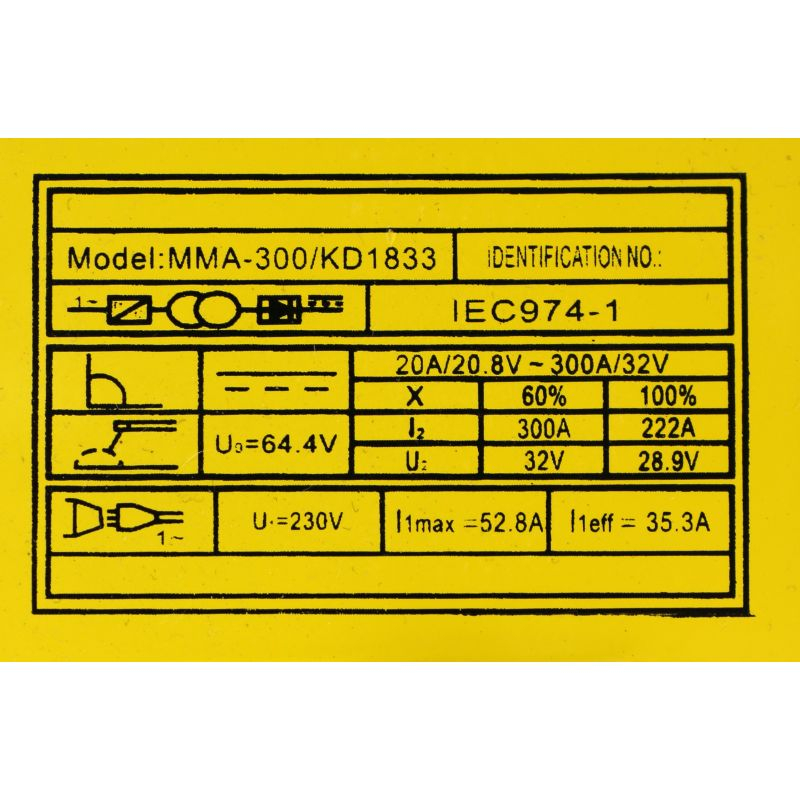 Aparat Sudura Invertor KRAFT&DELE IGBT MMA 300A KD1833 [11]