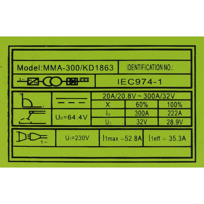 Aparat Sudura Invertor KRAFT&DELE IGBT MMA 300A KD1863 [13]