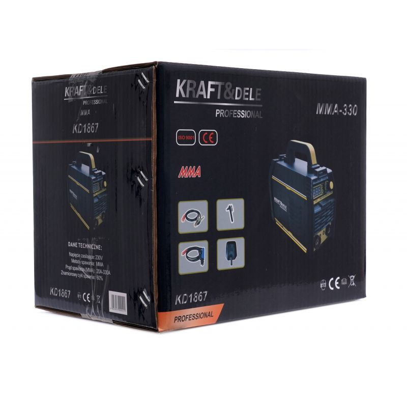Aparat Sudura Invertor KRAFT&DELE IGBT MMA LCD 330A KD1867 [15]