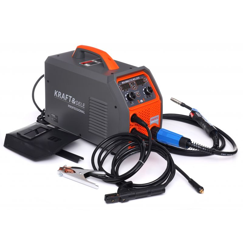 Aparat Sudura Invertor 3in1 KRAFT&DELE MIG-MAG / TIG - MMA 275A KD1873 [7]