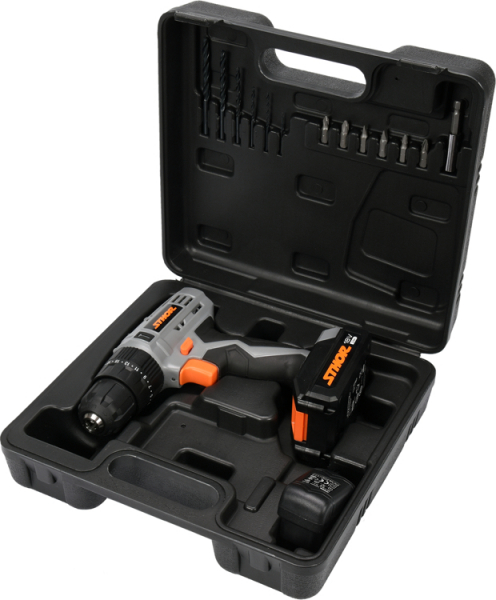 Autofiletanta cu acumulator STHOR, cu percutie, 18V, 1.3Ah, Li-Ion, 1 acumulator [3]