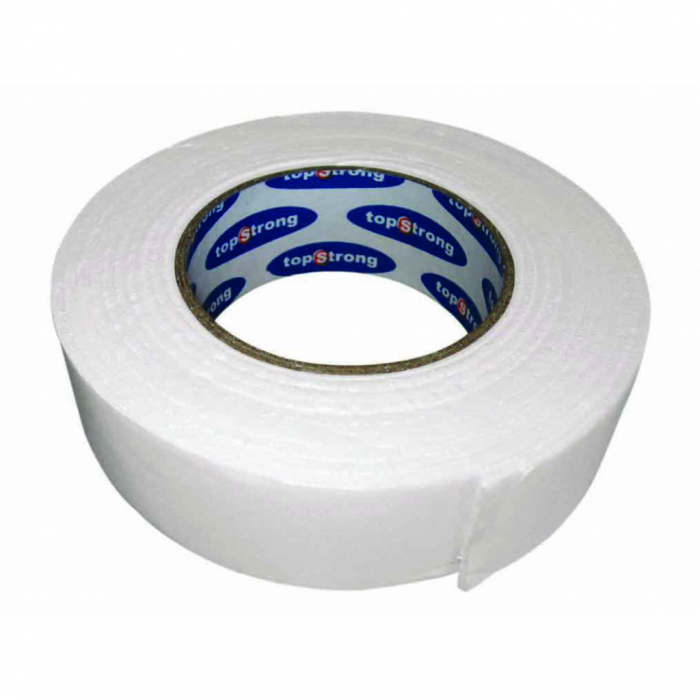 Banda dublu adeziva 30mmx4m alb TS TopStrong [2]