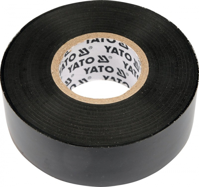 BANDA IZOLATOARE NEAGRA PVC 25MMX20MX0.19MM YATO [2]