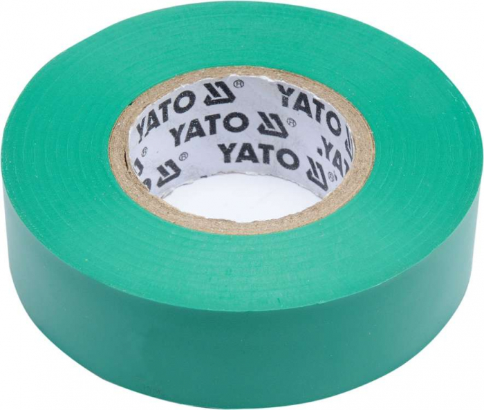 BANDA IZOLATOARE VERDE 19MMX20MX0.13MM YATO [2]