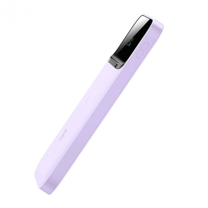 Baterie externa Powerbank cu afisaj digital BASEUS Magnetic 10000mAh 20W (violet) PPCX010105 [6]