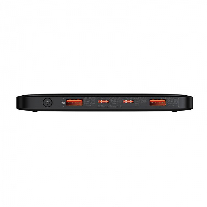 Baterie externa Powerbank cu afisaj digital BASEUS Blade 20000mAh, 2xUSB + 2xUSB-C, 100W (negru) PPDGL-01 [3]