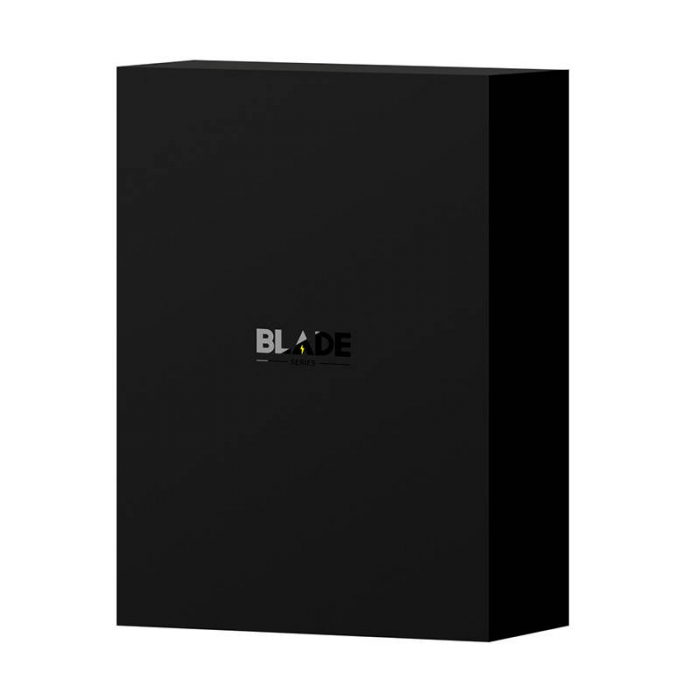 Baterie externa Powerbank cu afisaj digital BASEUS Blade 20000mAh, 2xUSB + 2xUSB-C, 100W (negru) PPDGL-01 [5]