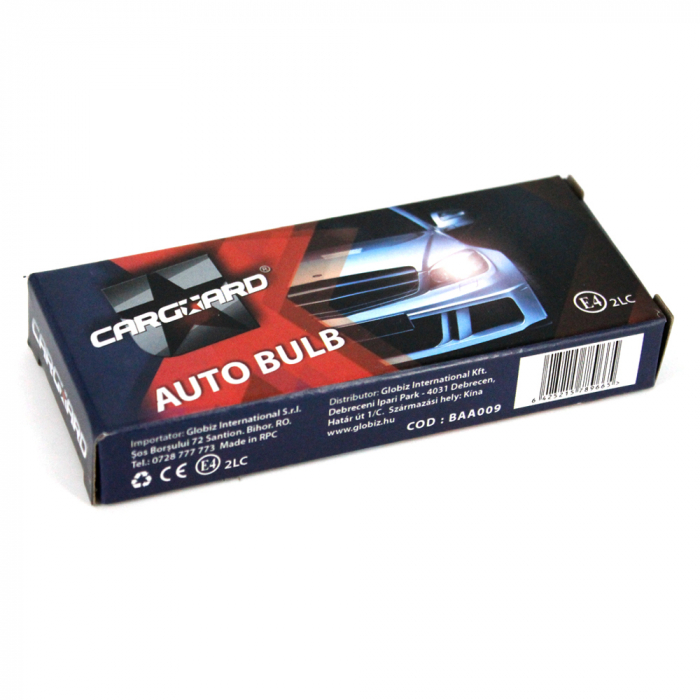 Bec de poziție W3W - T10 12V 3W - set de 10 - CARGUARD [3]