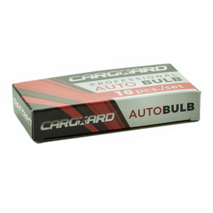 Bec pentru bord T5 12V 2W - set de 10 - CARGUARD [4]